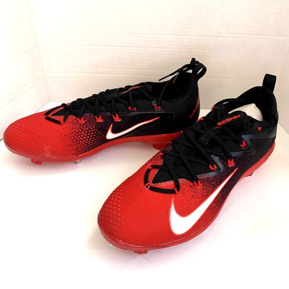 Nike Baseball Cleats Lunar Vapor Ultrafly Elite NIB Red Athletic Sz 16 Mens NWT - Picture 1 of 10